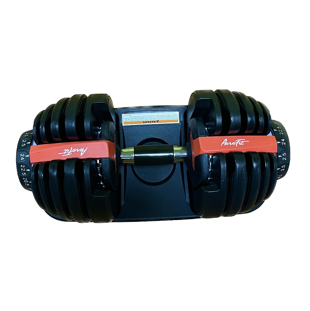 Гантель регулируемая Aerofit AFGRB-24KG, вес от 2,5 кг до 24 кг