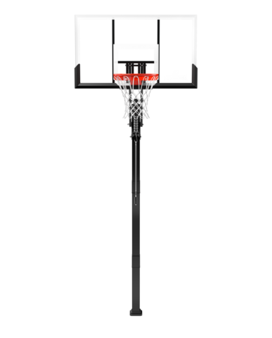 Баскетбольная стационарная стойка Spalding 54 " Gold In-Ground 881365CN