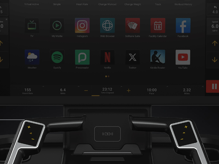 Вертикальный велотренажер Matrix Onyx P1 CB 22