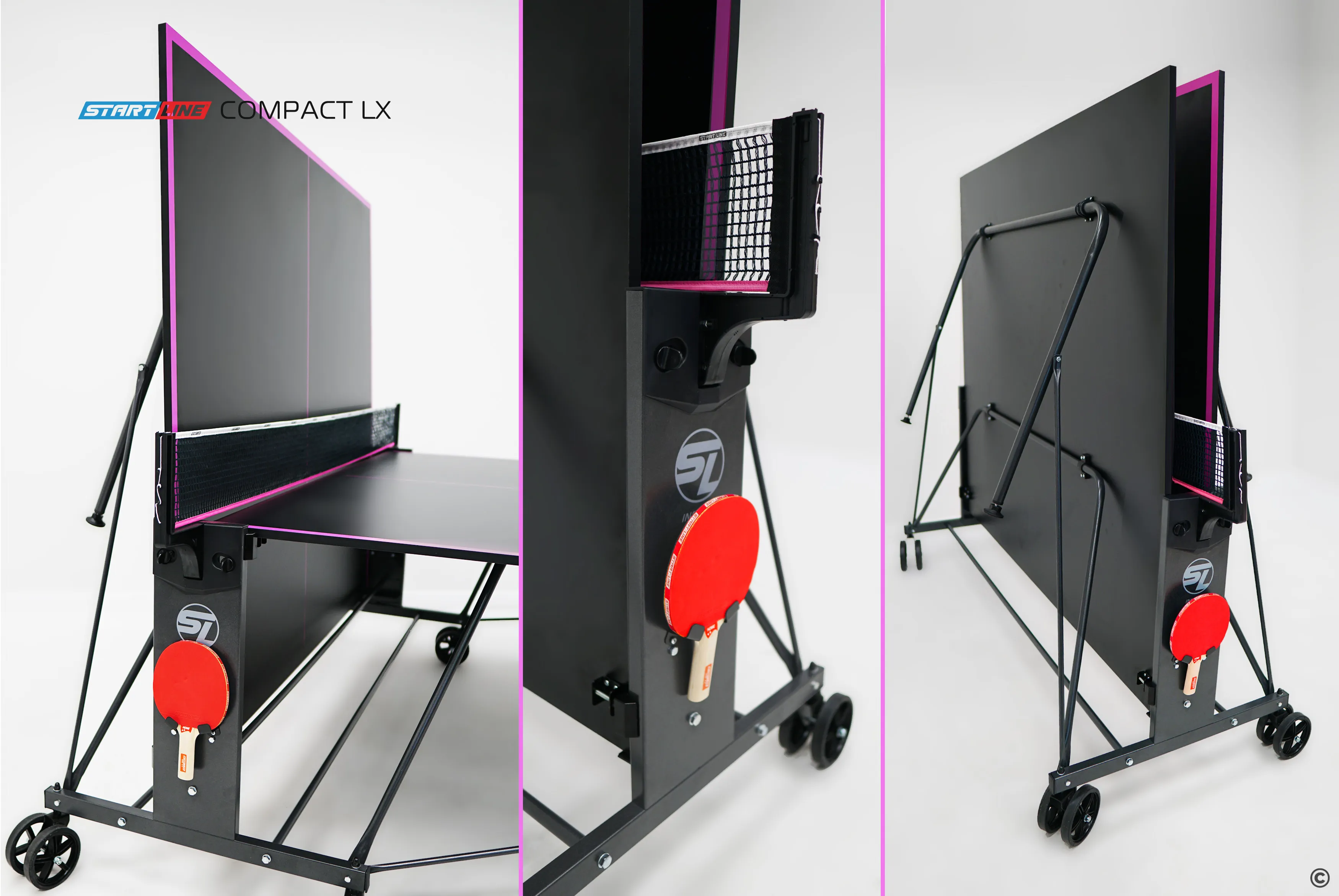 Стол теннисный Compact LX Black
