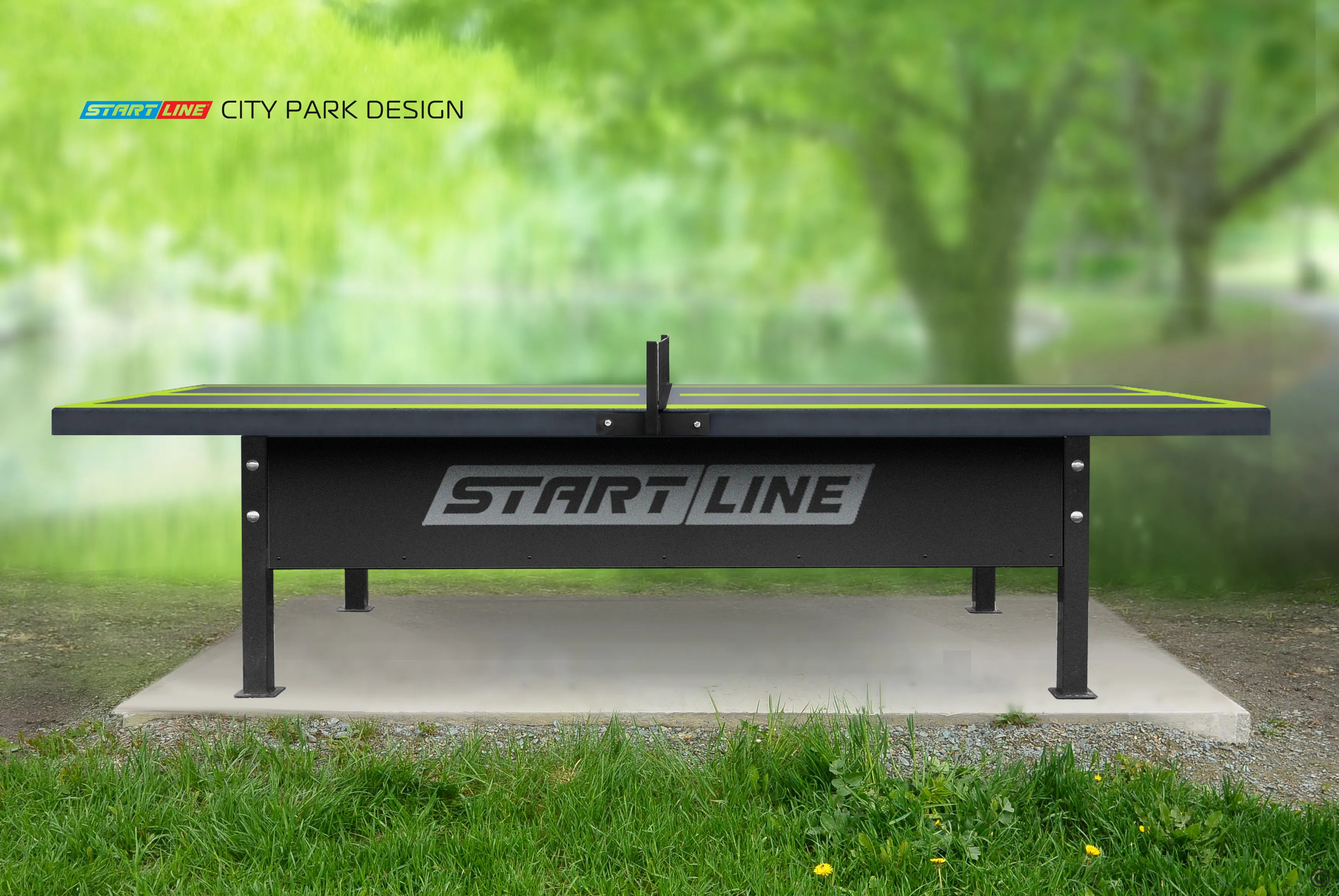Стол теннисный City Park DESIGN Всепогодный