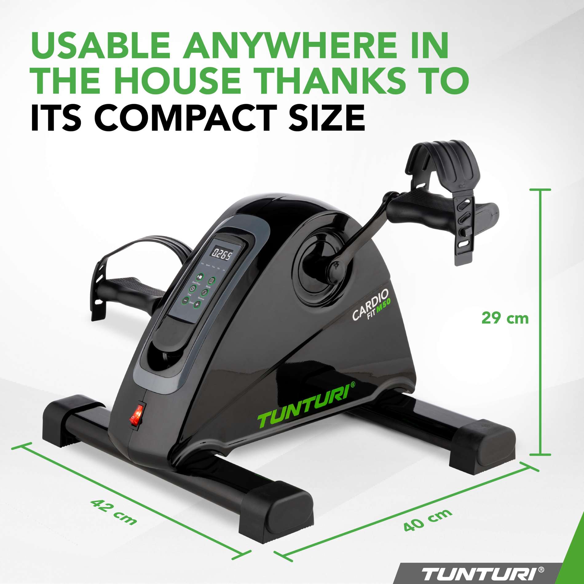 Велотренажер Tunturi Cardio Fit M50 Minibike Motorized