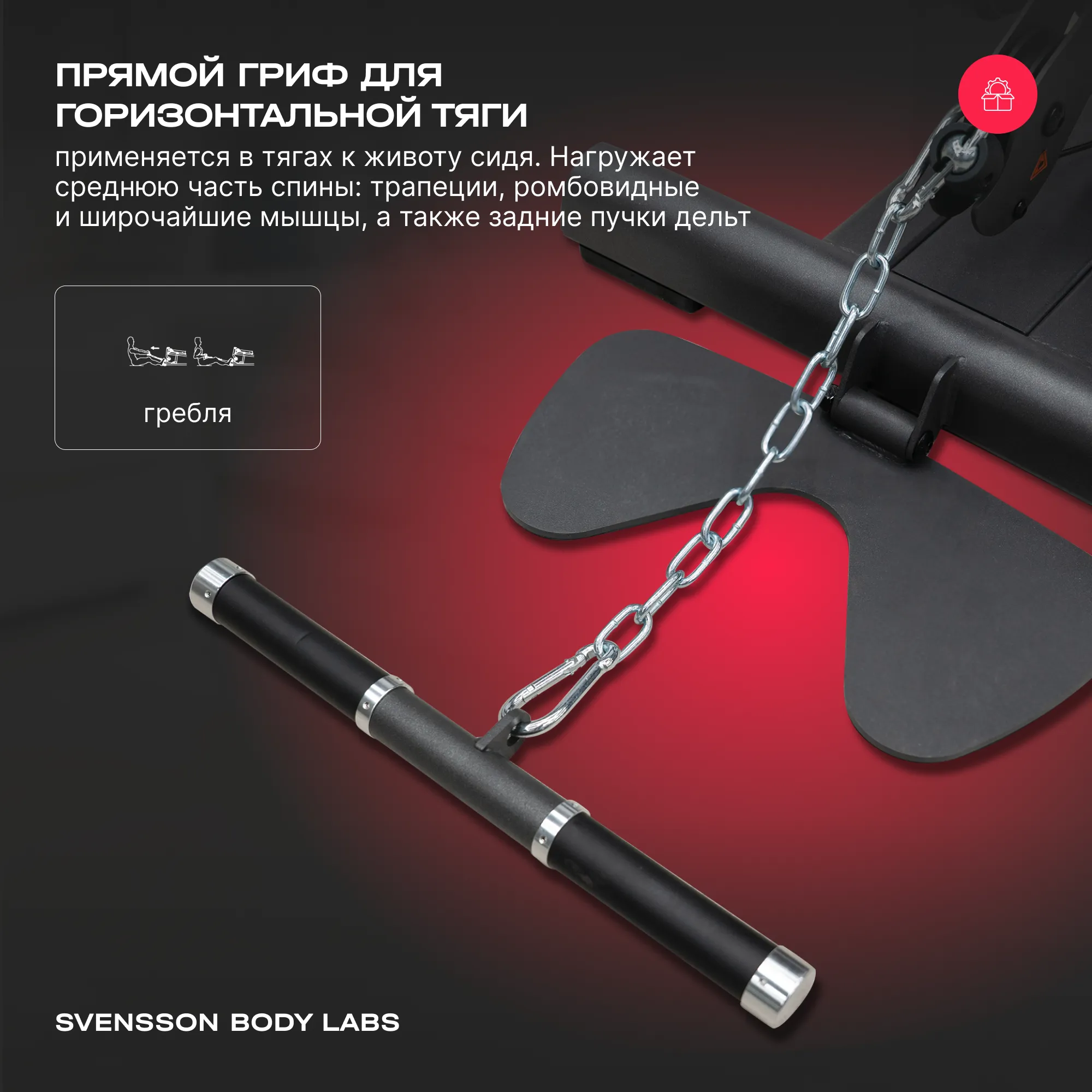 Силовой комплекс SVENSSON BODY LABS RIGEL PLUS PRO (стек 60кг)