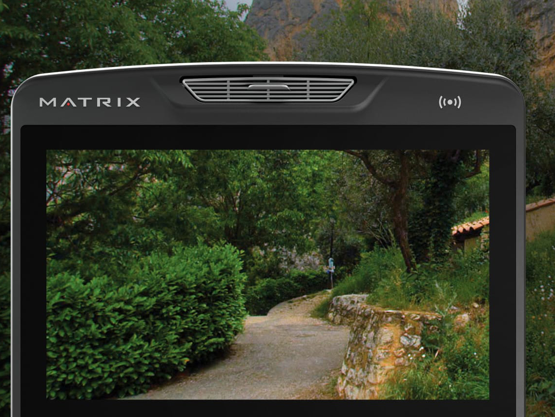 Вертикальный велотренажер Matrix Onyx P1 CB 22