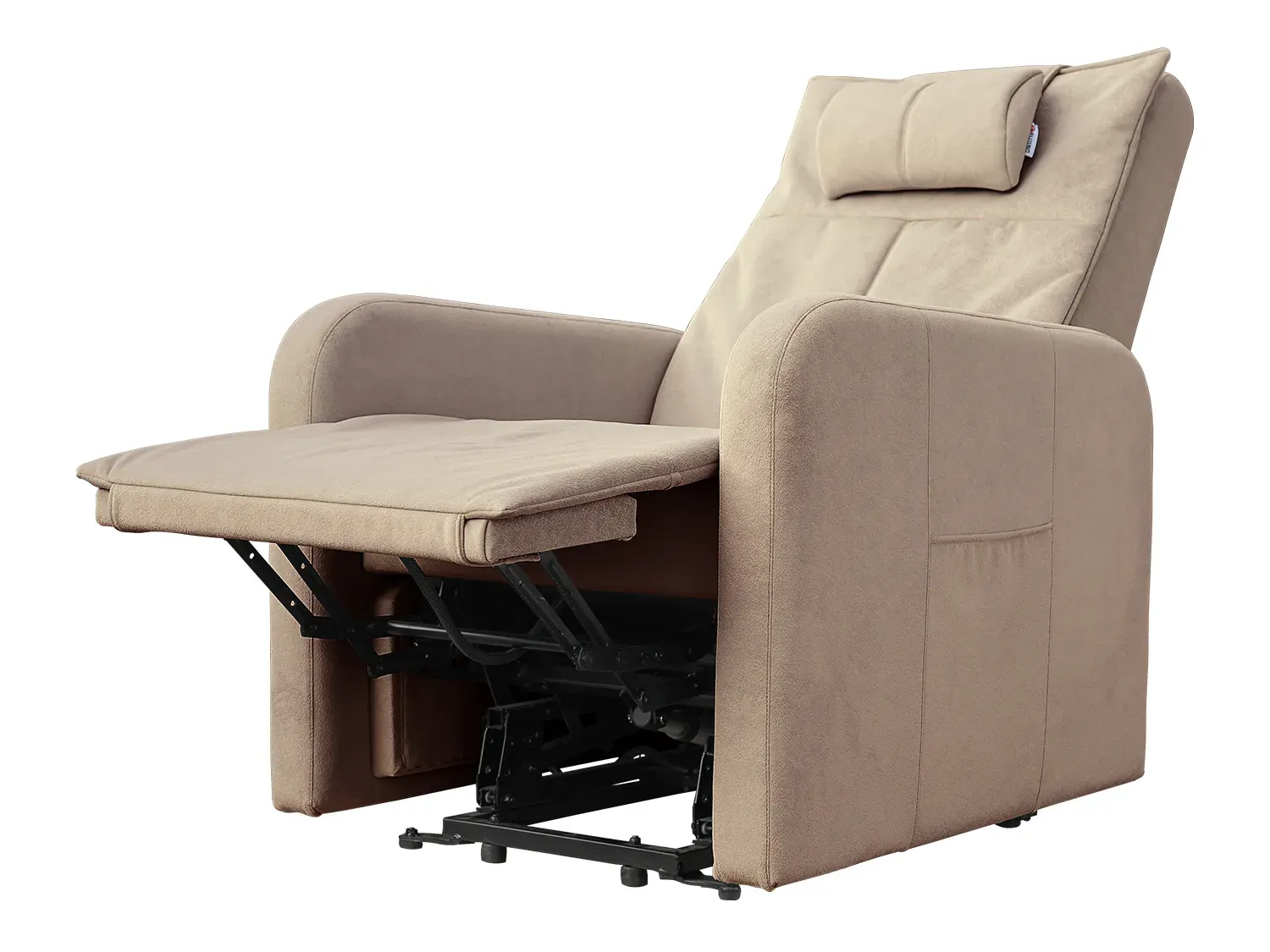 Массажное кресло реклайнер с подъемом FUJIMO LIFT CHAIR F3005 FLFK Ваниль (Sakura 4)