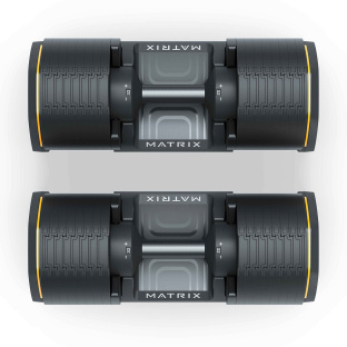 Гантели регулируемые Matrix MXR Adjustable Dumbbell DB32, пара 32 кг