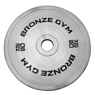 Диск олимпийский BRONZE GYM стальной 20 кг